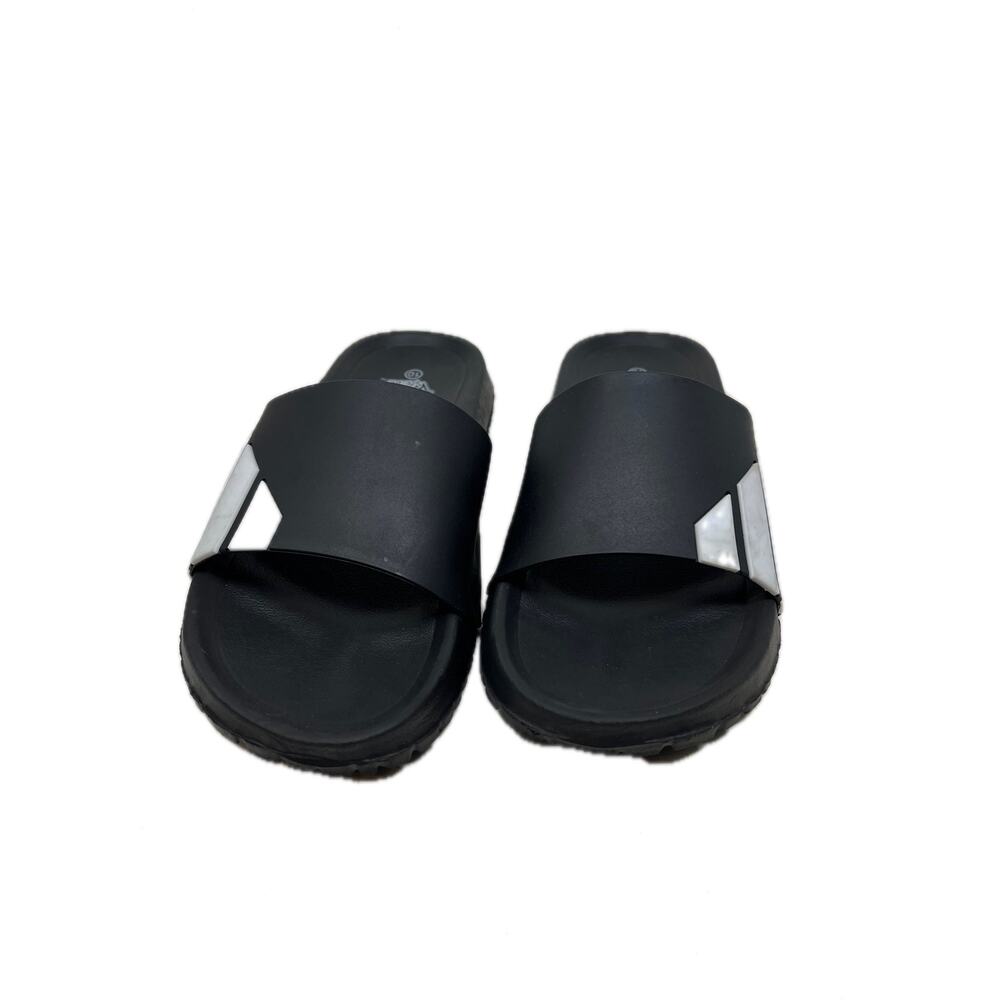 Wild Wear Slides Black Mens 10